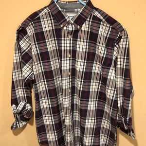 Saddlebred Stretch Poplin Dress Shirt
